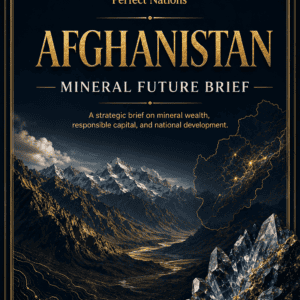 Afghanistan mineral wealth, responsible capital, and national development focus.